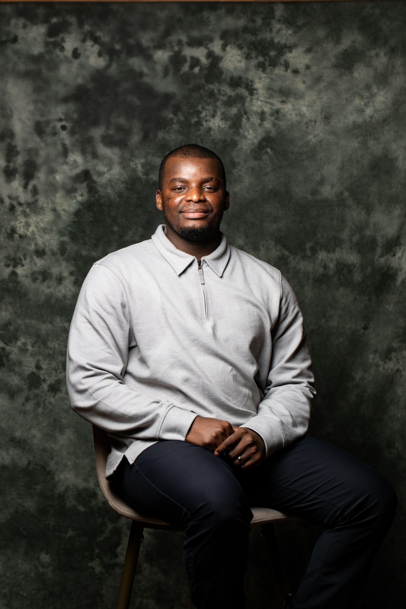 Portrait of Meschack Lompufu